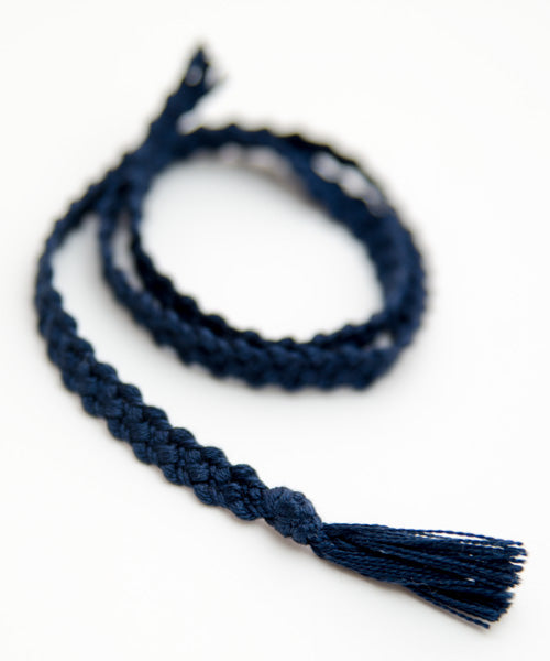 マスク用シルクの編み紐2本セット