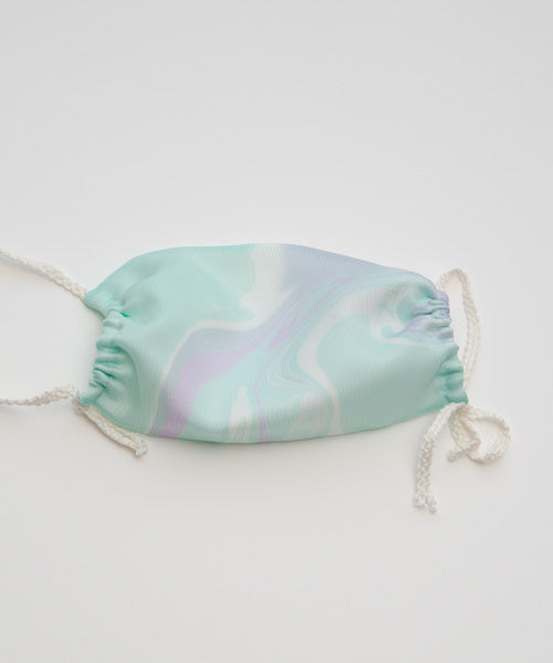 candy silk mask 墨流し染