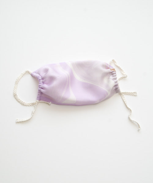 candy silk mask 墨流し染